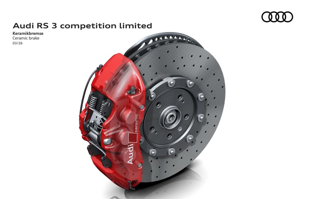Noul Audi RS3 Competition Limited: omagiul final pentru motorul cu cinci cilindri - Poza 19