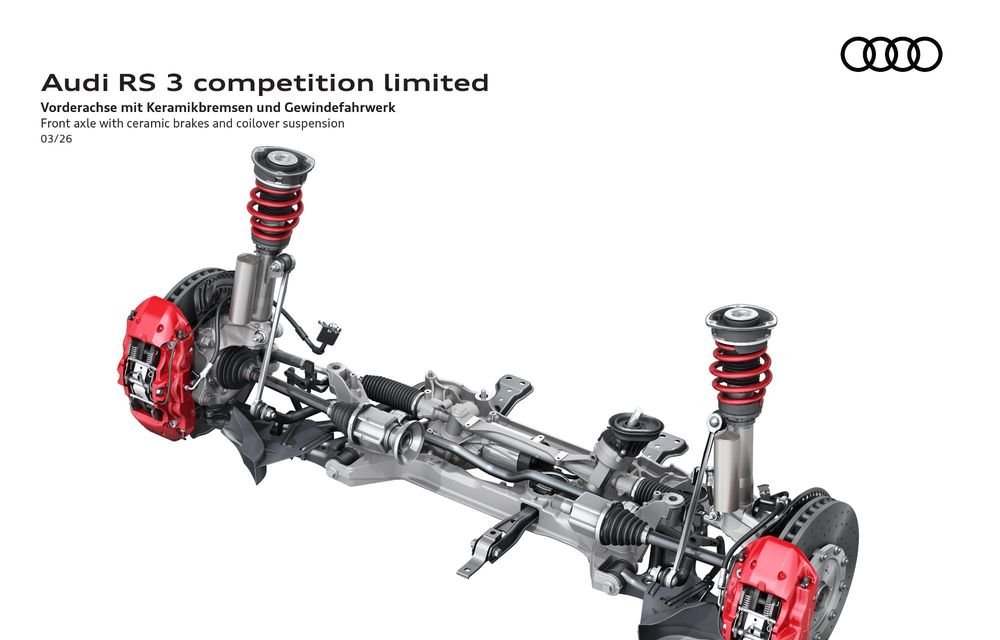 Noul Audi RS3 Competition Limited: omagiul final pentru motorul cu cinci cilindri - Poza 21