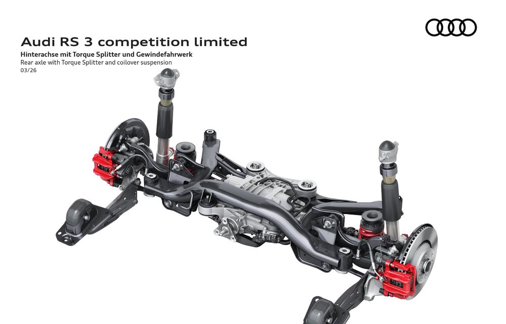 Noul Audi RS3 Competition Limited: omagiul final pentru motorul cu cinci cilindri - Poza 22