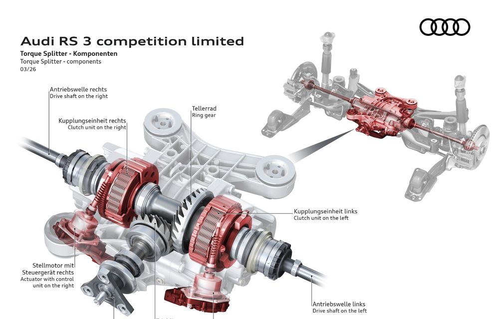 Noul Audi RS3 Competition Limited: omagiul final pentru motorul cu cinci cilindri - Poza 28