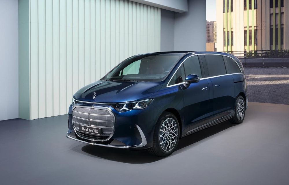 Noul Mercedes-Benz VLE, succesorul electric al Clasei V - Poza 1