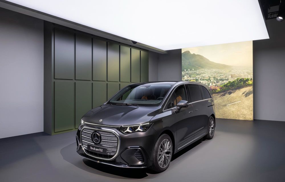 Noul Mercedes-Benz VLE, succesorul electric al Clasei V - Poza 5