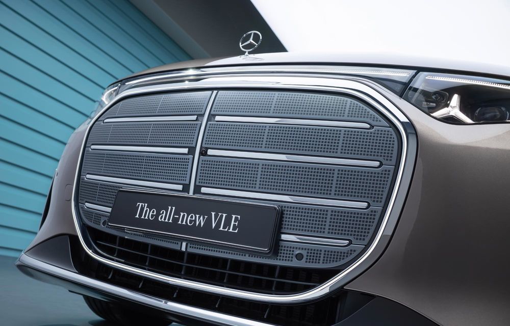 Noul Mercedes-Benz VLE, succesorul electric al Clasei V - Poza 7