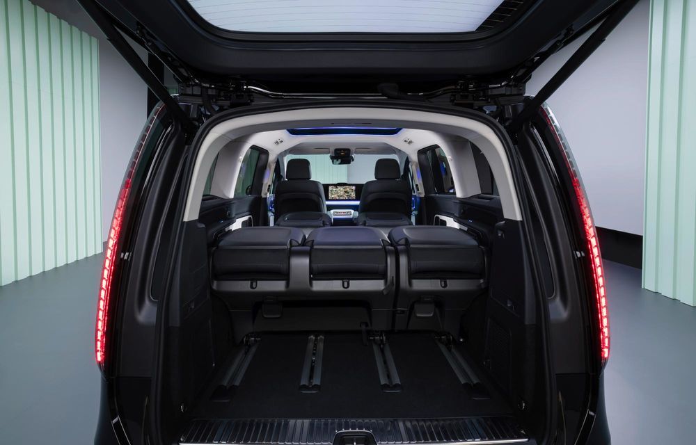 Noul Mercedes-Benz VLE, succesorul electric al Clasei V - Poza 12