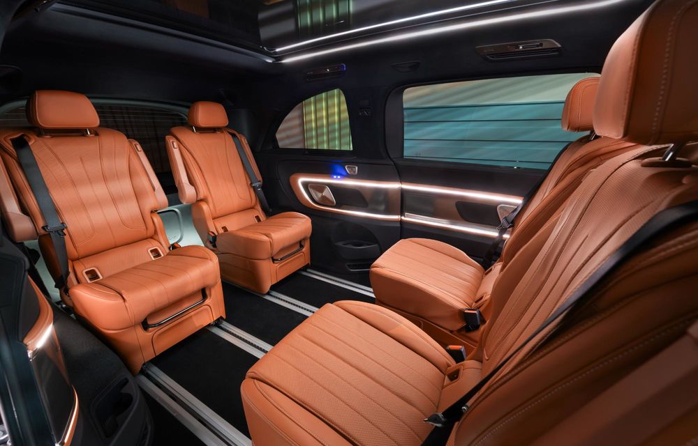 Noul Mercedes-Benz VLE, succesorul electric al Clasei V - Poza 13