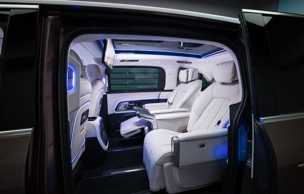 Noul Mercedes-Benz VLE, succesorul electric al Clasei V - Poza 64