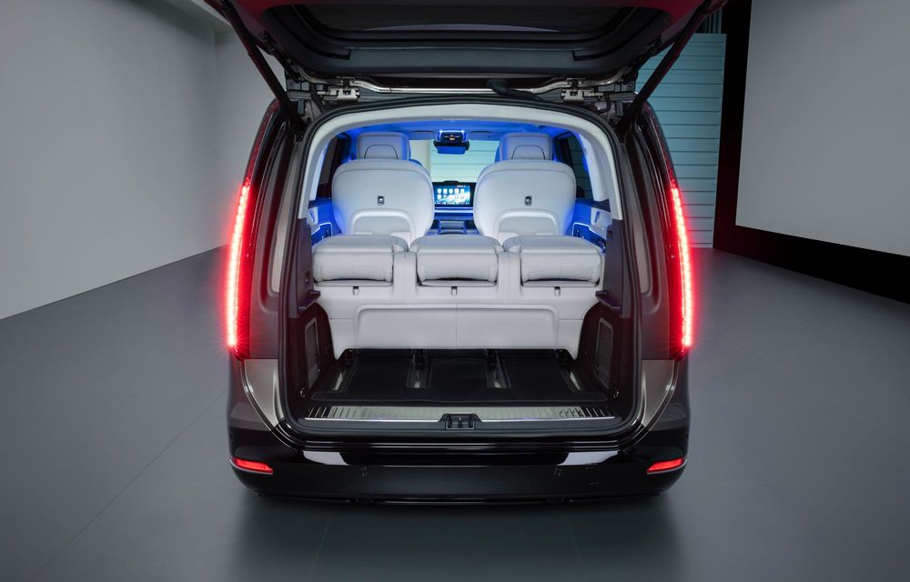 Noul Mercedes-Benz VLE, succesorul electric al Clasei V - Poza 66