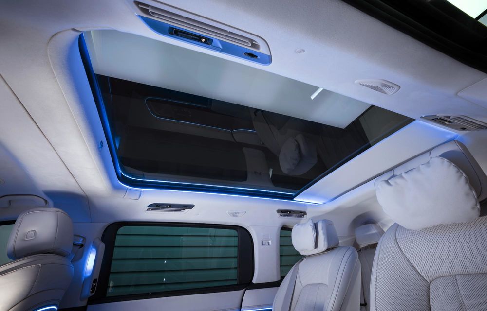 Noul Mercedes-Benz VLE, succesorul electric al Clasei V - Poza 73