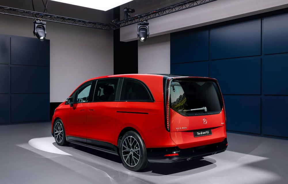 Noul Mercedes-Benz VLE, succesorul electric al Clasei V - Poza 83