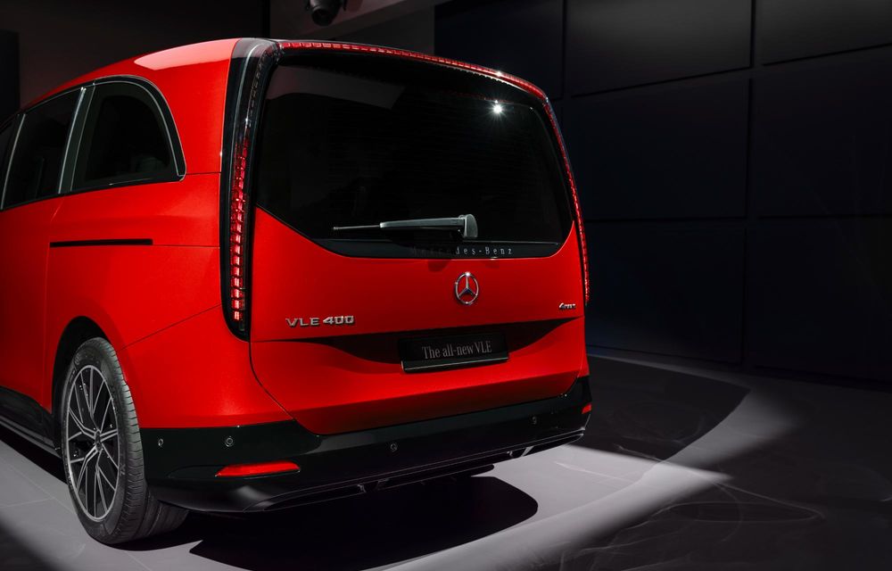 Noul Mercedes-Benz VLE, succesorul electric al Clasei V - Poza 85