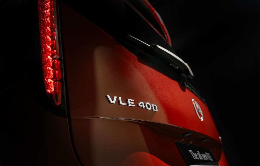 Noul Mercedes-Benz VLE, succesorul electric al Clasei V - Poza 89