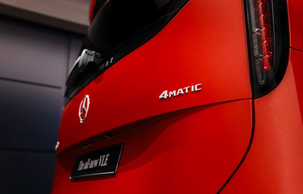 Noul Mercedes-Benz VLE, succesorul electric al Clasei V - Poza 90