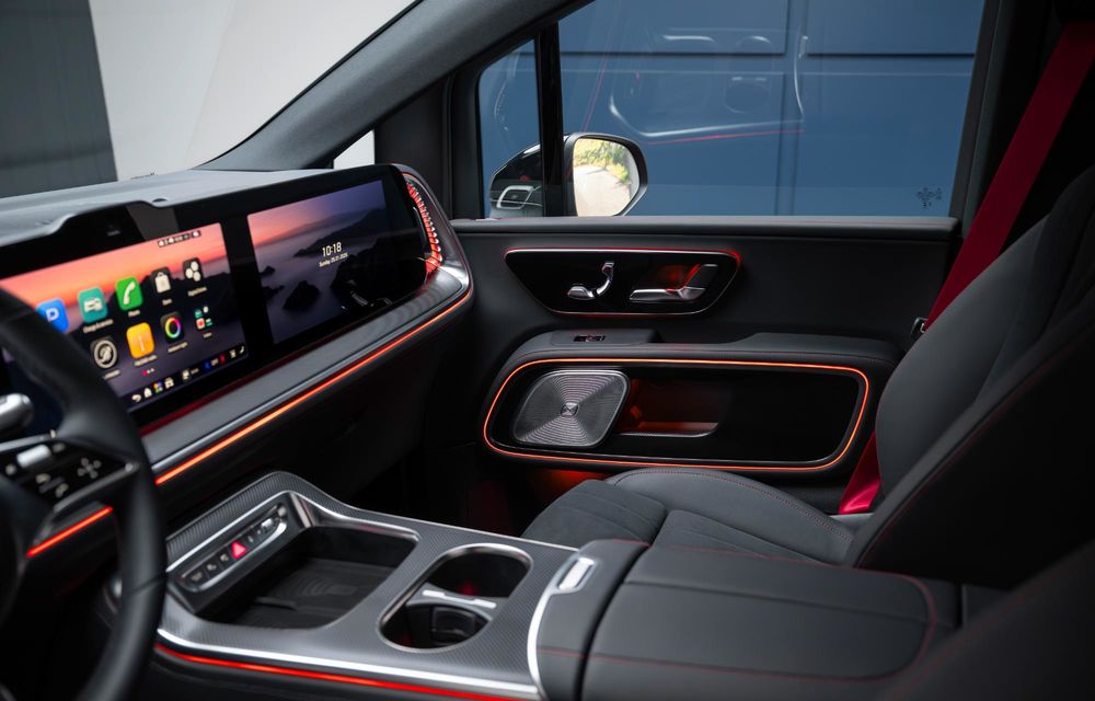 Noul Mercedes-Benz VLE, succesorul electric al Clasei V - Poza 99