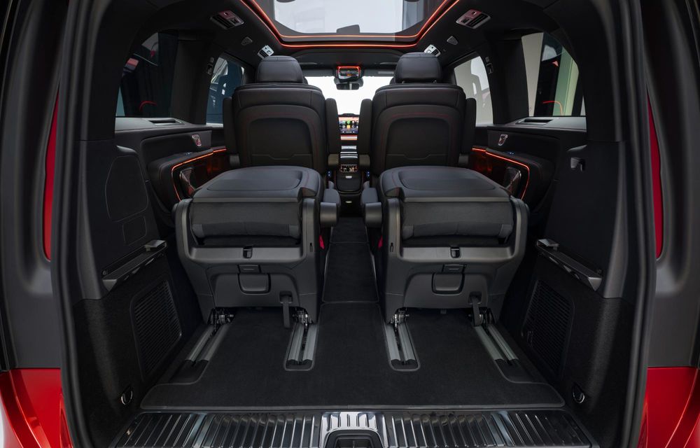 Noul Mercedes-Benz VLE, succesorul electric al Clasei V - Poza 104