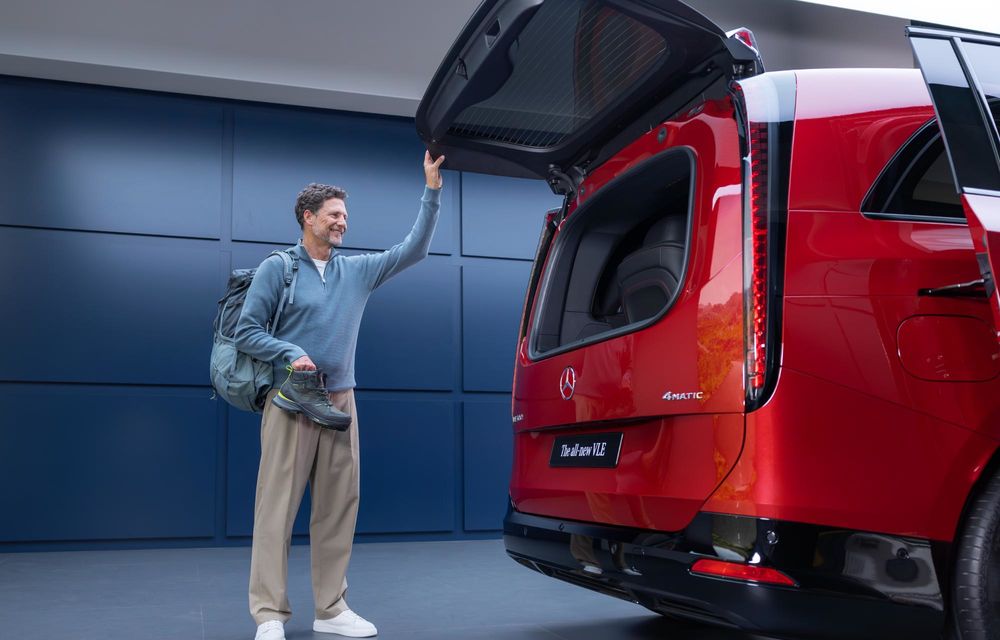 Noul Mercedes-Benz VLE, succesorul electric al Clasei V - Poza 111