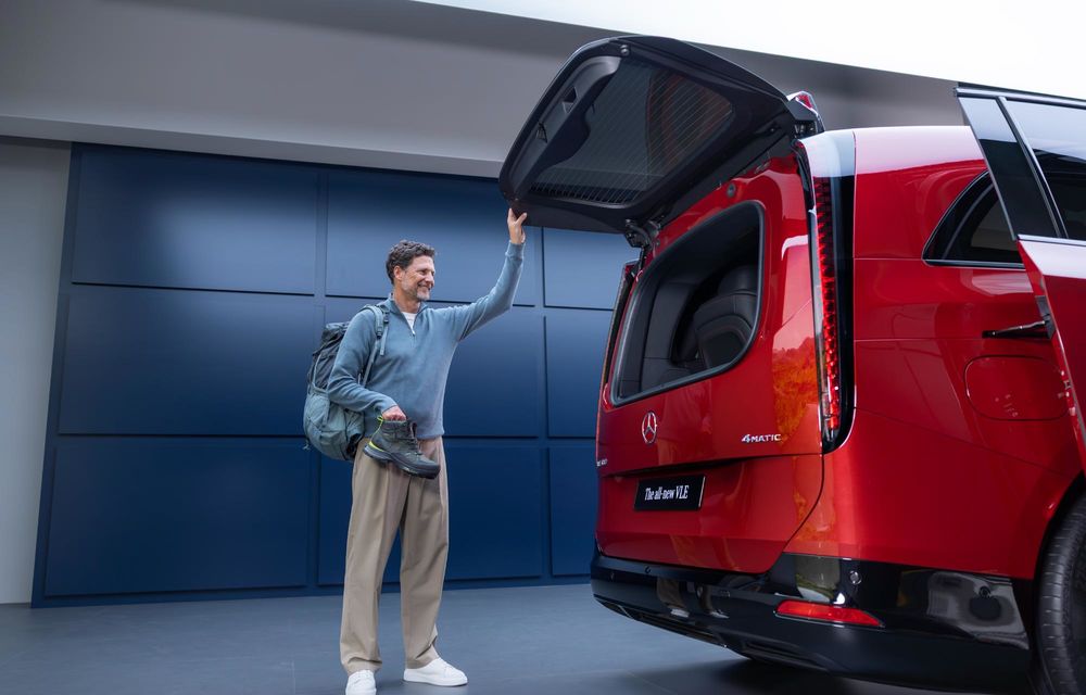 Noul Mercedes-Benz VLE, succesorul electric al Clasei V - Poza 112