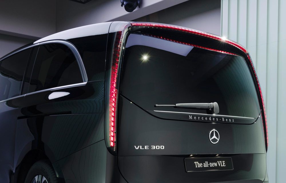 Noul Mercedes-Benz VLE, succesorul electric al Clasei V - Poza 121