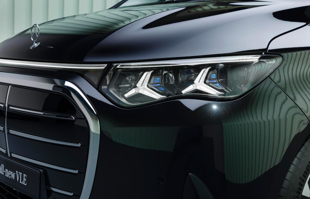 Noul Mercedes-Benz VLE, succesorul electric al Clasei V - Poza 137
