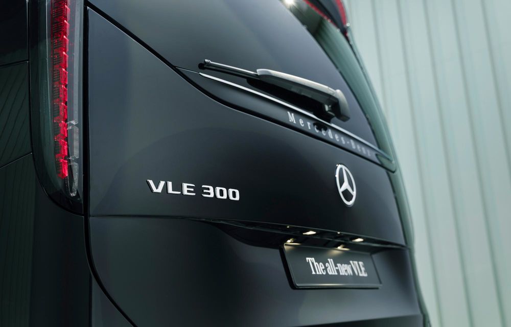 Noul Mercedes-Benz VLE, succesorul electric al Clasei V - Poza 148