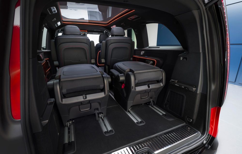 Noul Mercedes-Benz VLE, succesorul electric al Clasei V - Poza 103