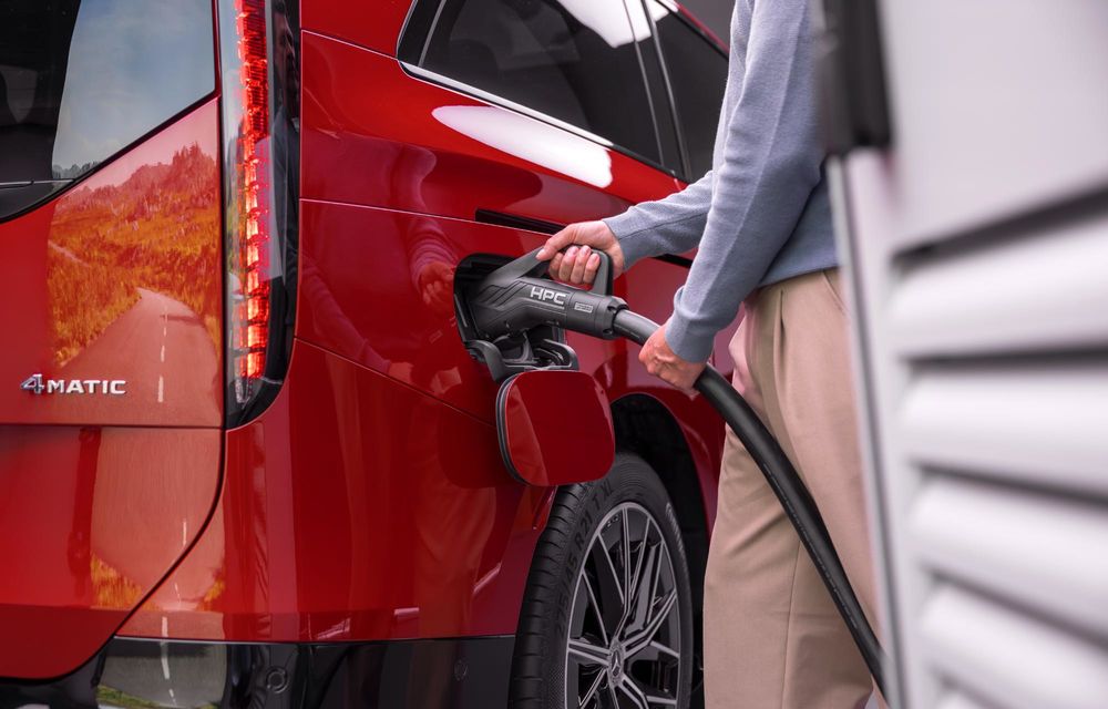 Noul Mercedes-Benz VLE, succesorul electric al Clasei V - Poza 113