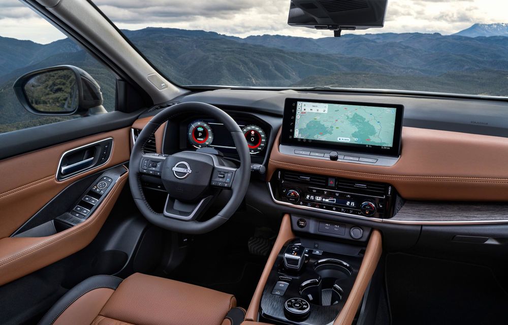 Noul Nissan X-Trail facelift: parte frontală restilizată și sistem multimedia cu Google integrat - Poza 13