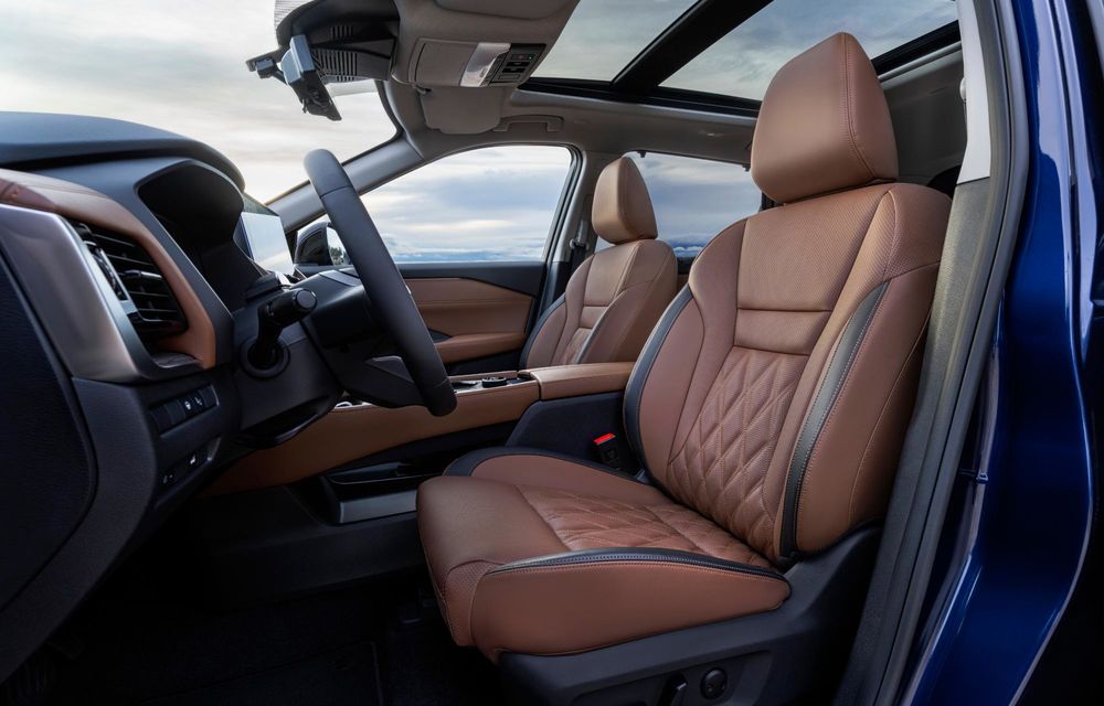 Noul Nissan X-Trail facelift: parte frontală restilizată și sistem multimedia cu Google integrat - Poza 19