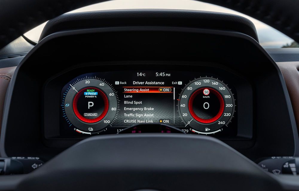 Noul Nissan X-Trail facelift: parte frontală restilizată și sistem multimedia cu Google integrat - Poza 18