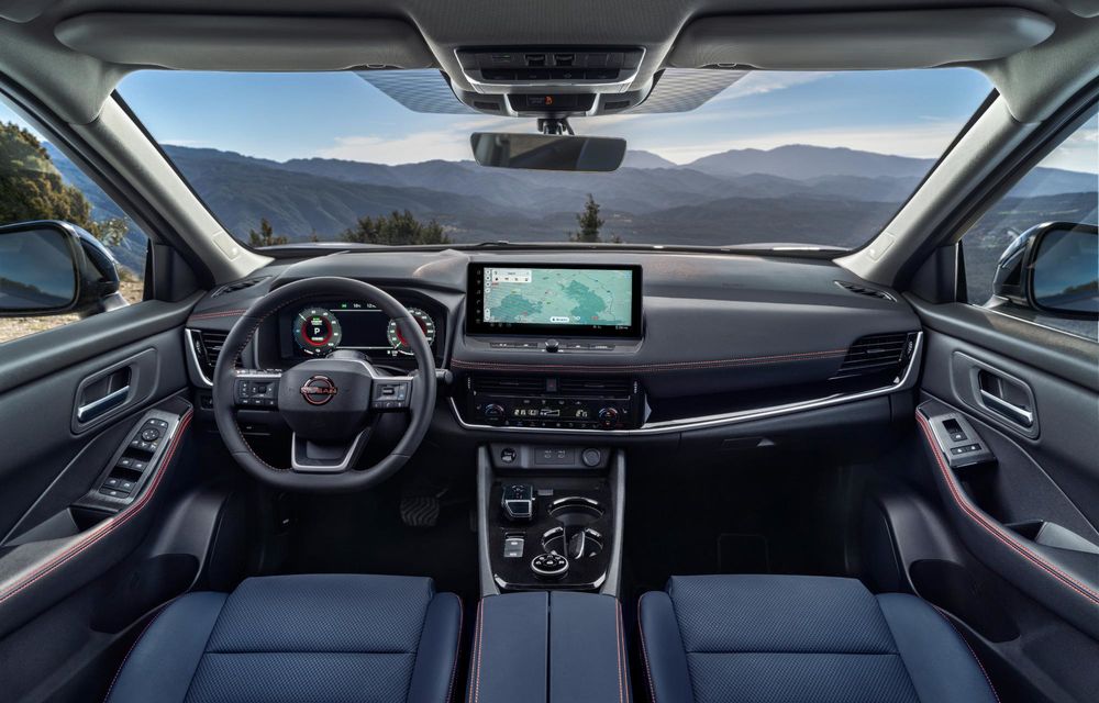 Noul Nissan X-Trail facelift: parte frontală restilizată și sistem multimedia cu Google integrat - Poza 47