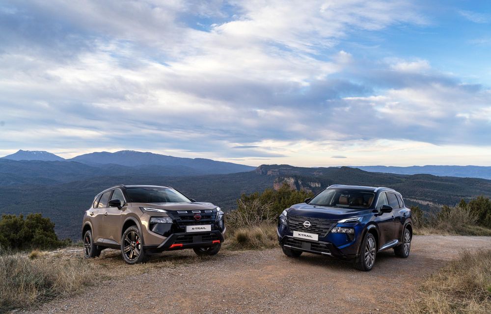 Noul Nissan X-Trail facelift: parte frontală restilizată și sistem multimedia cu Google integrat - Poza 48