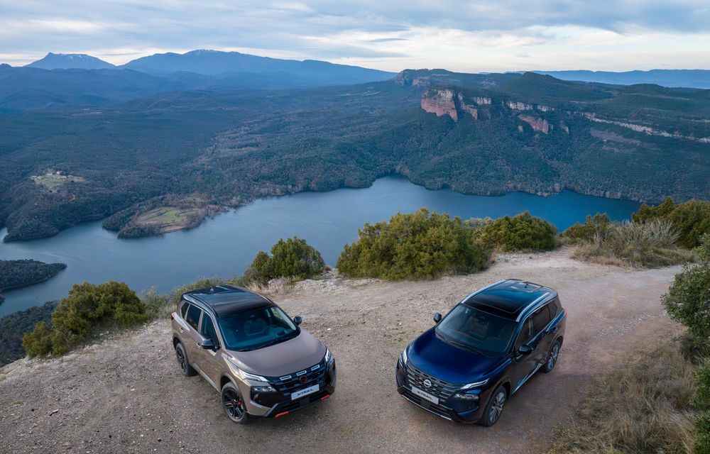 Noul Nissan X-Trail facelift: parte frontală restilizată și sistem multimedia cu Google integrat - Poza 51