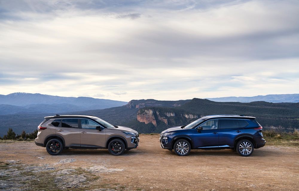 Noul Nissan X-Trail facelift: parte frontală restilizată și sistem multimedia cu Google integrat - Poza 53