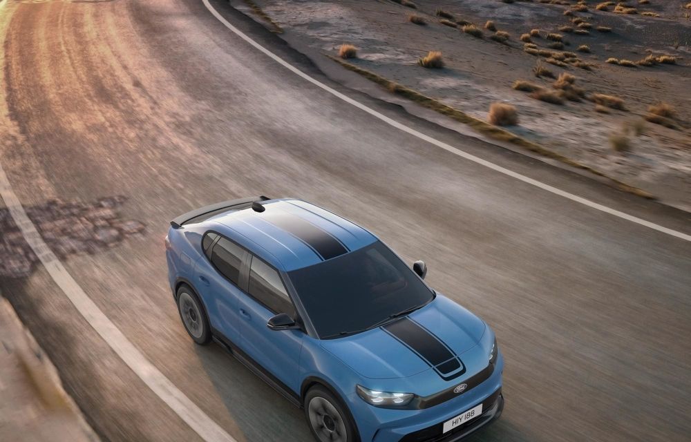Noua ediție specială Ford Capri Collection: vopsea specială, inspirată de vechiul model - Poza 2