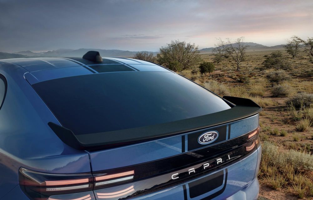 Noua ediție specială Ford Capri Collection: vopsea specială, inspirată de vechiul model - Poza 3