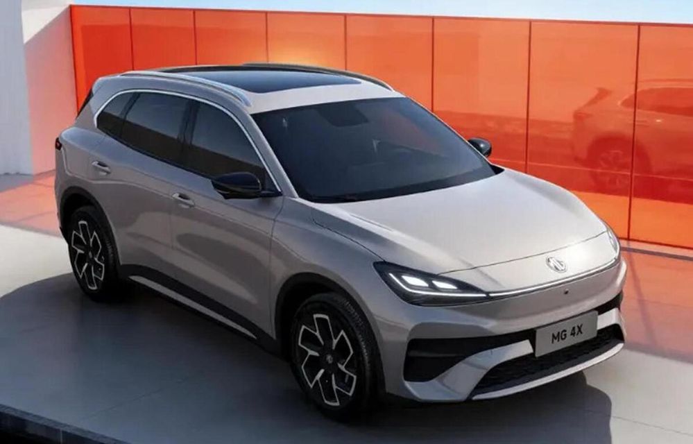 Noul MG 4X, un crossover electric cu baterii în stare semi-solidă - Poza 1