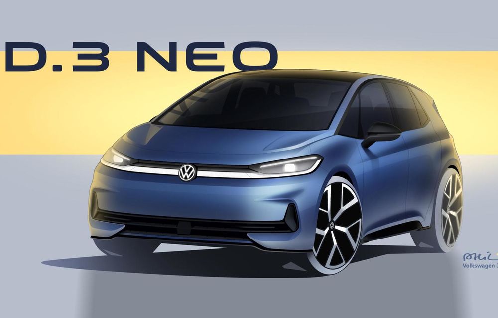 Primele imagini cu noul Volkswagen ID.3 Neo: al doilea facelift adus modelului electric - Poza 1