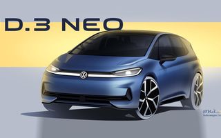 Primele imagini cu noul Volkswagen ID.3 Neo: al doilea facelift adus modelului electric