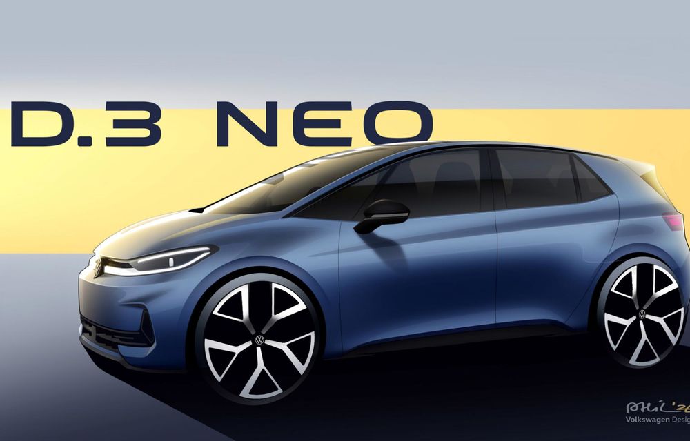Primele imagini cu noul Volkswagen ID.3 Neo: al doilea facelift adus modelului electric - Poza 2