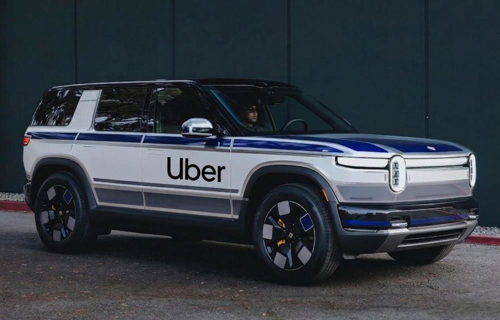 Uber investește până la 1.25 miliarde de dolari în compania Rivian pentru dezvoltarea de robotaxiuri - Poza 1