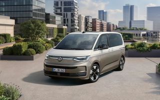 Prima imagine cu Volkswagen Multivan facelift: design revizuit și culoare exterioară mată