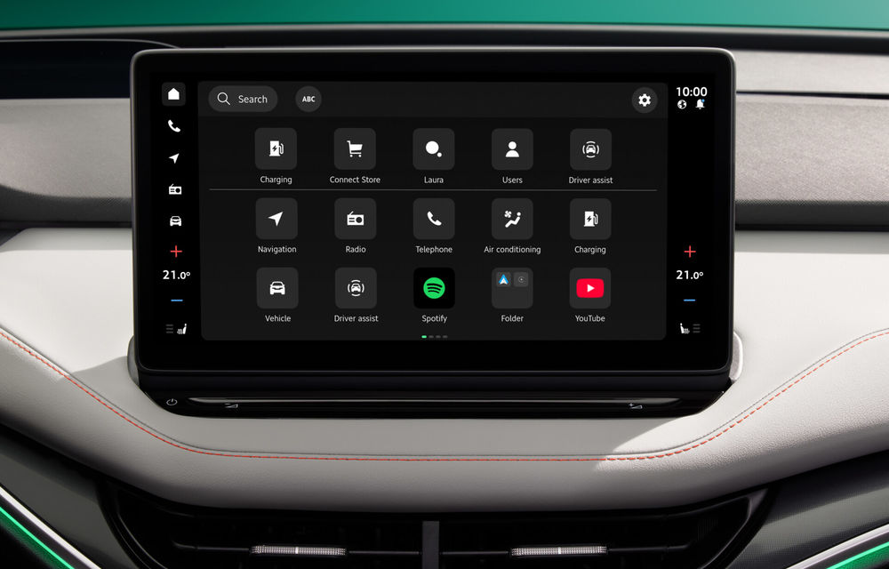 Noutăți pentru Skoda Elroq și Enyaq: sistem multimedia nou și baterii LFP - Poza 5