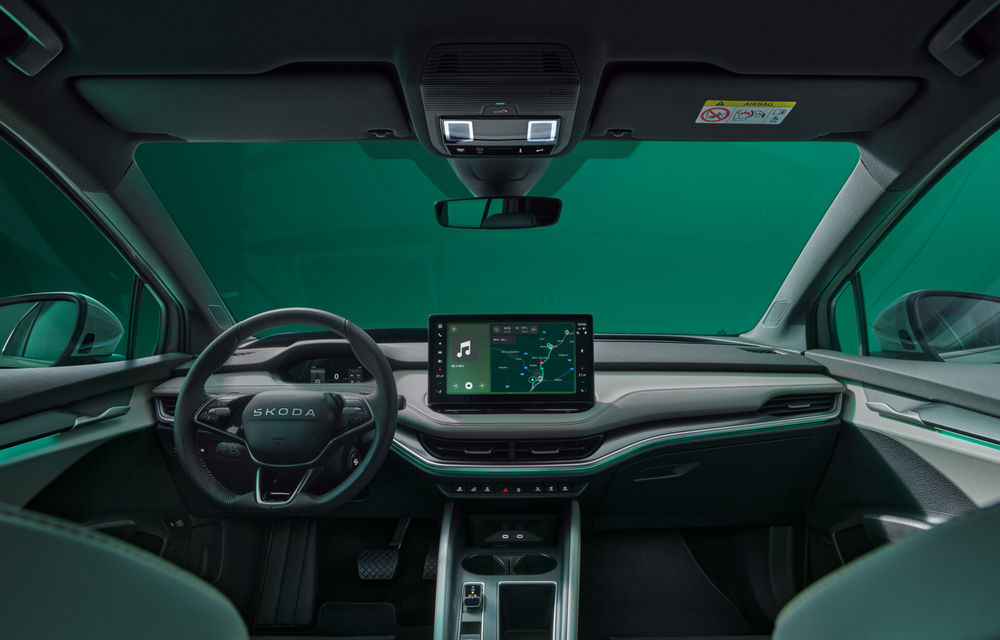 Noutăți pentru Skoda Elroq și Enyaq: sistem multimedia nou și baterii LFP - Poza 3