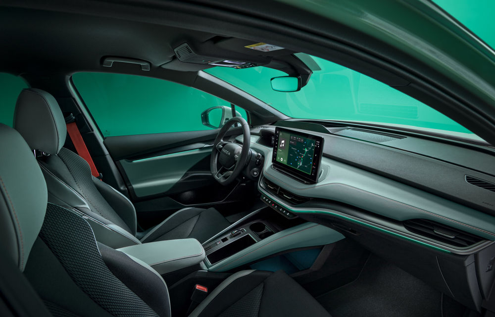 Noutăți pentru Skoda Elroq și Enyaq: sistem multimedia nou și baterii LFP - Poza 4