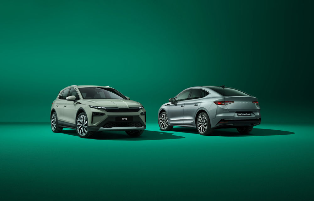 Noutăți pentru Skoda Elroq și Enyaq: sistem multimedia nou și baterii LFP - Poza 1