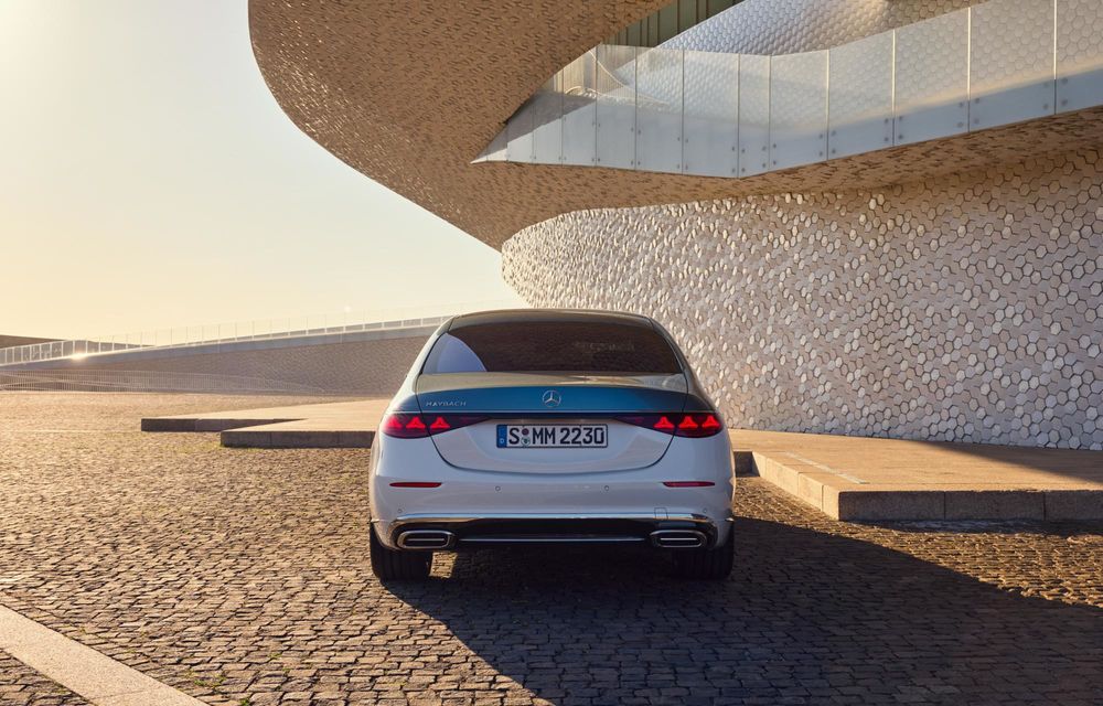 Noul Mercedes-Maybach Clasa S facelift: motorizări electrificate, inclusiv un V12 mild-hybrid - Poza 6