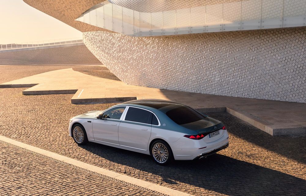 Noul Mercedes-Maybach Clasa S facelift: motorizări electrificate, inclusiv un V12 mild-hybrid - Poza 7
