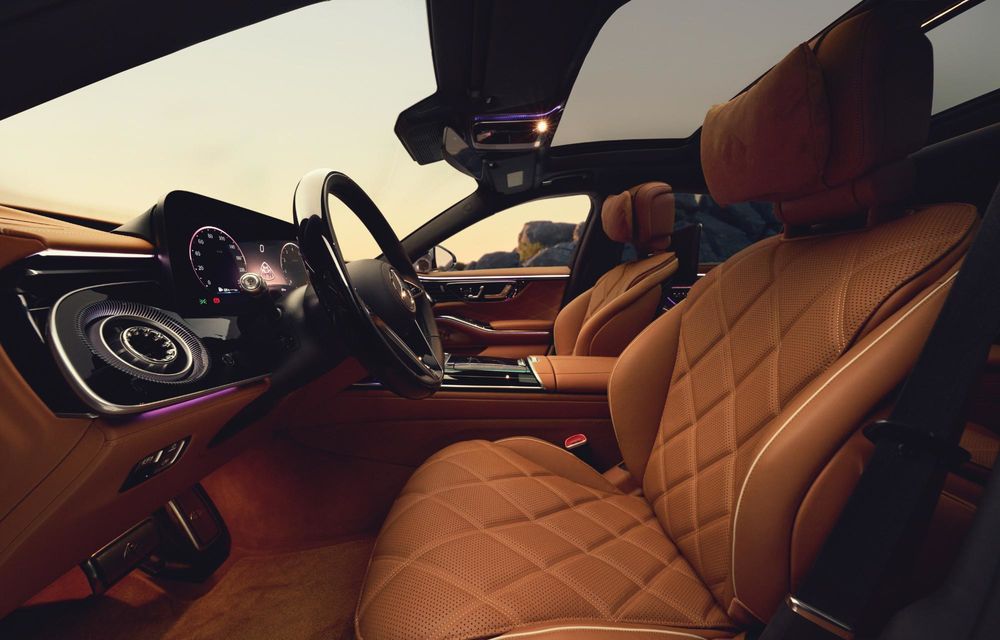 Noul Mercedes-Maybach Clasa S facelift: motorizări electrificate, inclusiv un V12 mild-hybrid - Poza 12