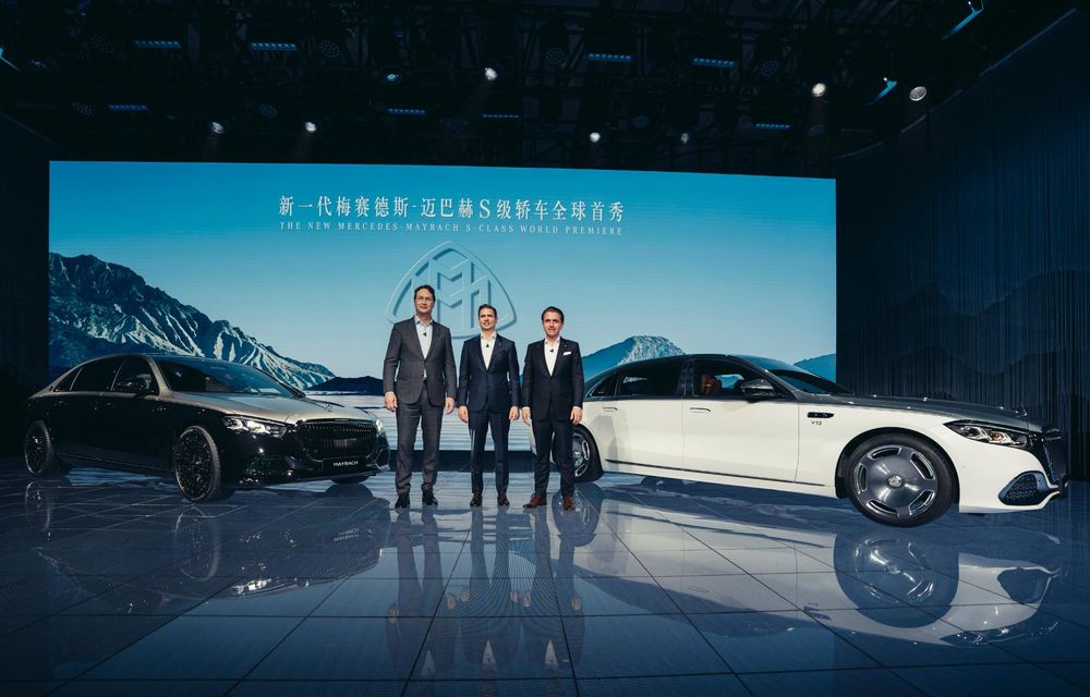 Noul Mercedes-Maybach Clasa S facelift: motorizări electrificate, inclusiv un V12 mild-hybrid - Poza 36