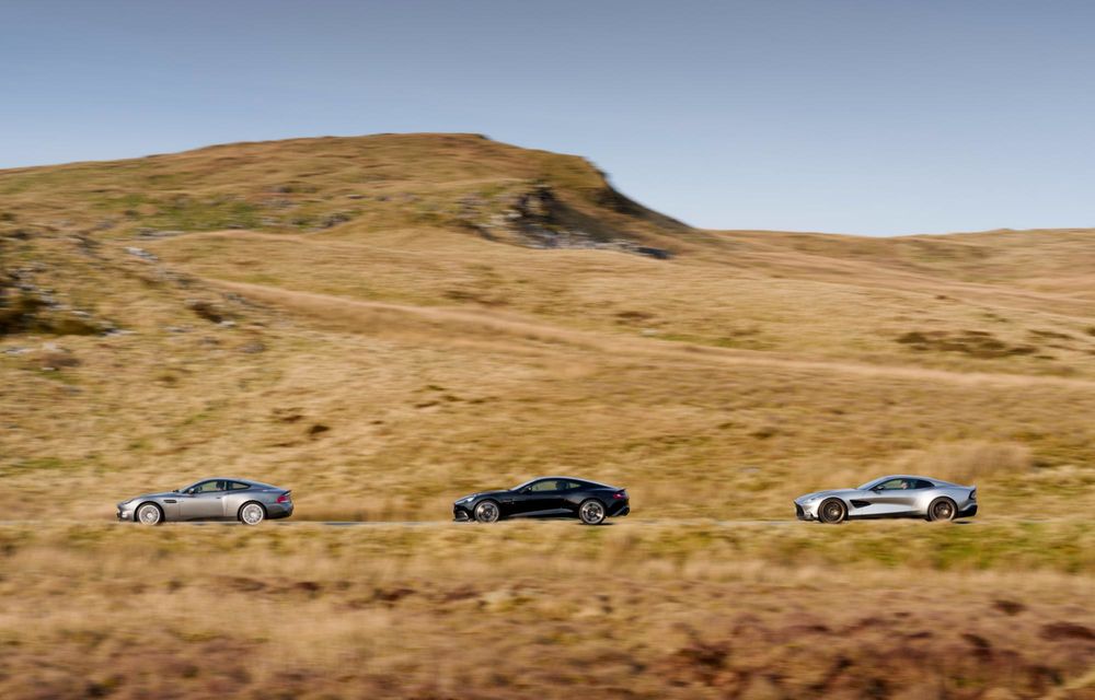 Aston Martin sărbătorește 25 de ani de la debutul lui Vanquish - Poza 4
