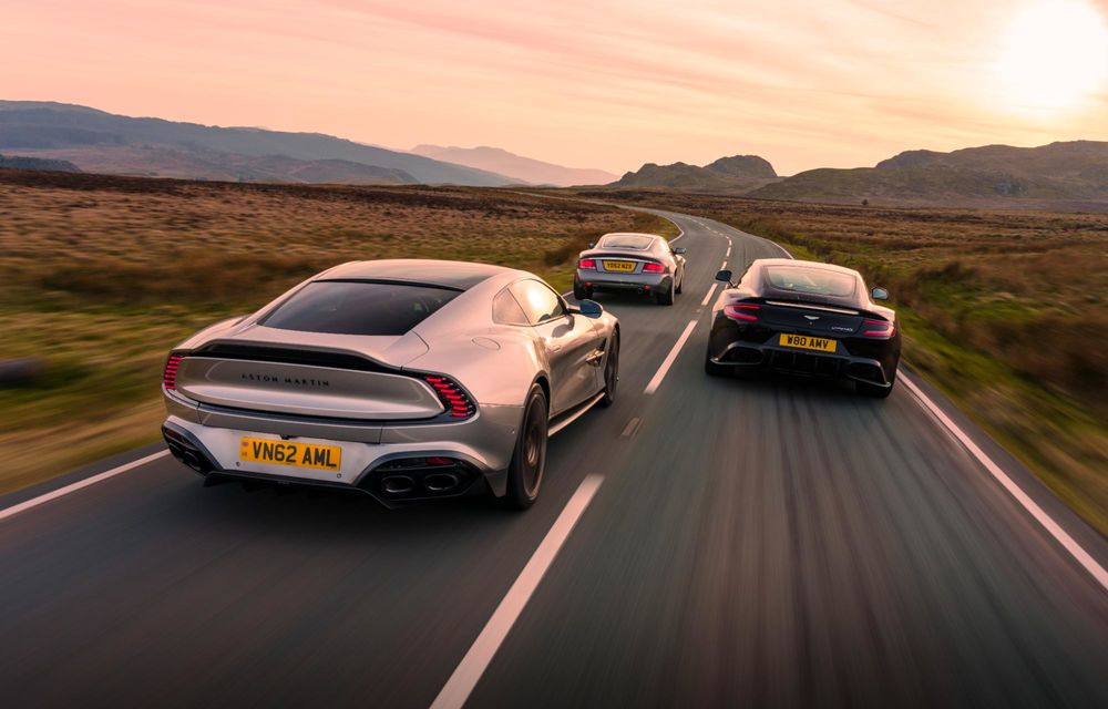 Aston Martin sărbătorește 25 de ani de la debutul lui Vanquish - Poza 5